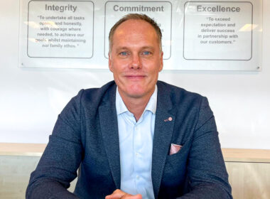 Photo of Stuart Ager, the new Managing Director of Century Logistics Ltd