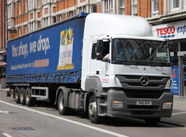 Tesco replaces 65,000 diesel-fueled miles with UK’s "first" commercial electric HGVs