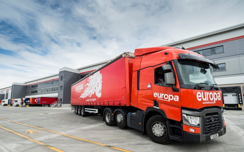 Image of Europa Worldwide Group Truck