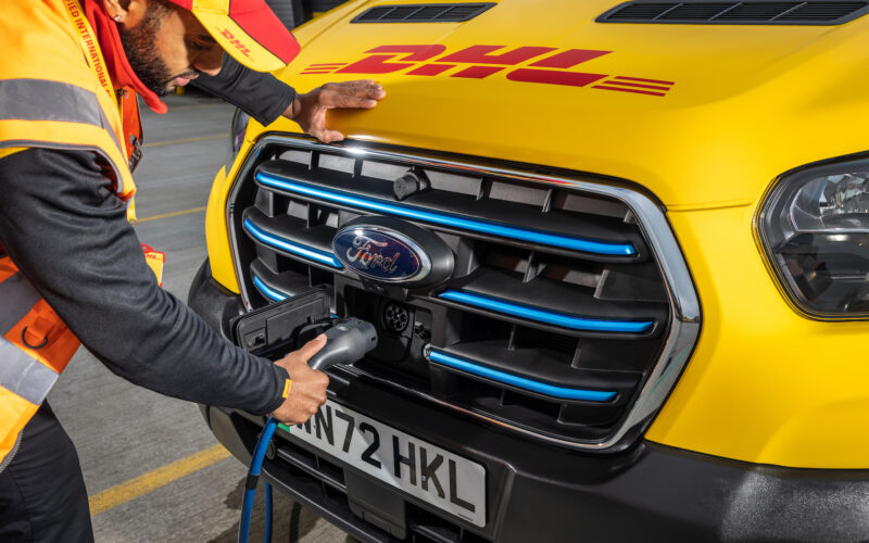 Ford Pro and Deutsche Post DHL Group join forces to electrify last mile delivery worldwide, electric vans