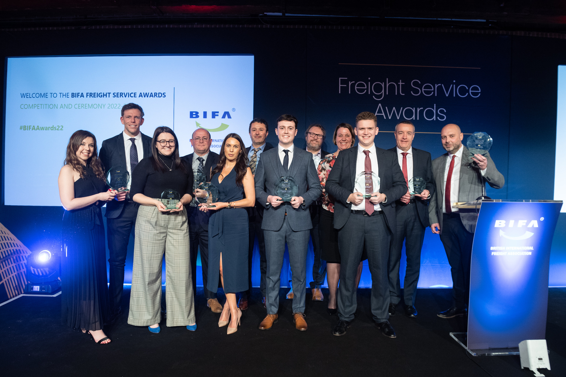 Sporting legend reveals winners of BIFA Freight Service Awards My