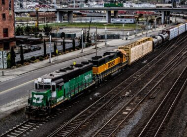 Using rail freight after reading up on the eco-friendly benefits of rail freight