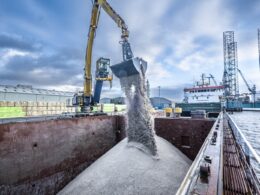 The Port of Dundee’s new road salt hub saves 11,000 truck miles