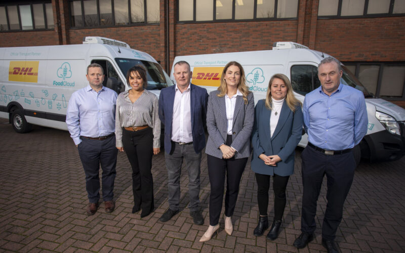 DHL funds FoodCloud vans for food redistribution in Ireland