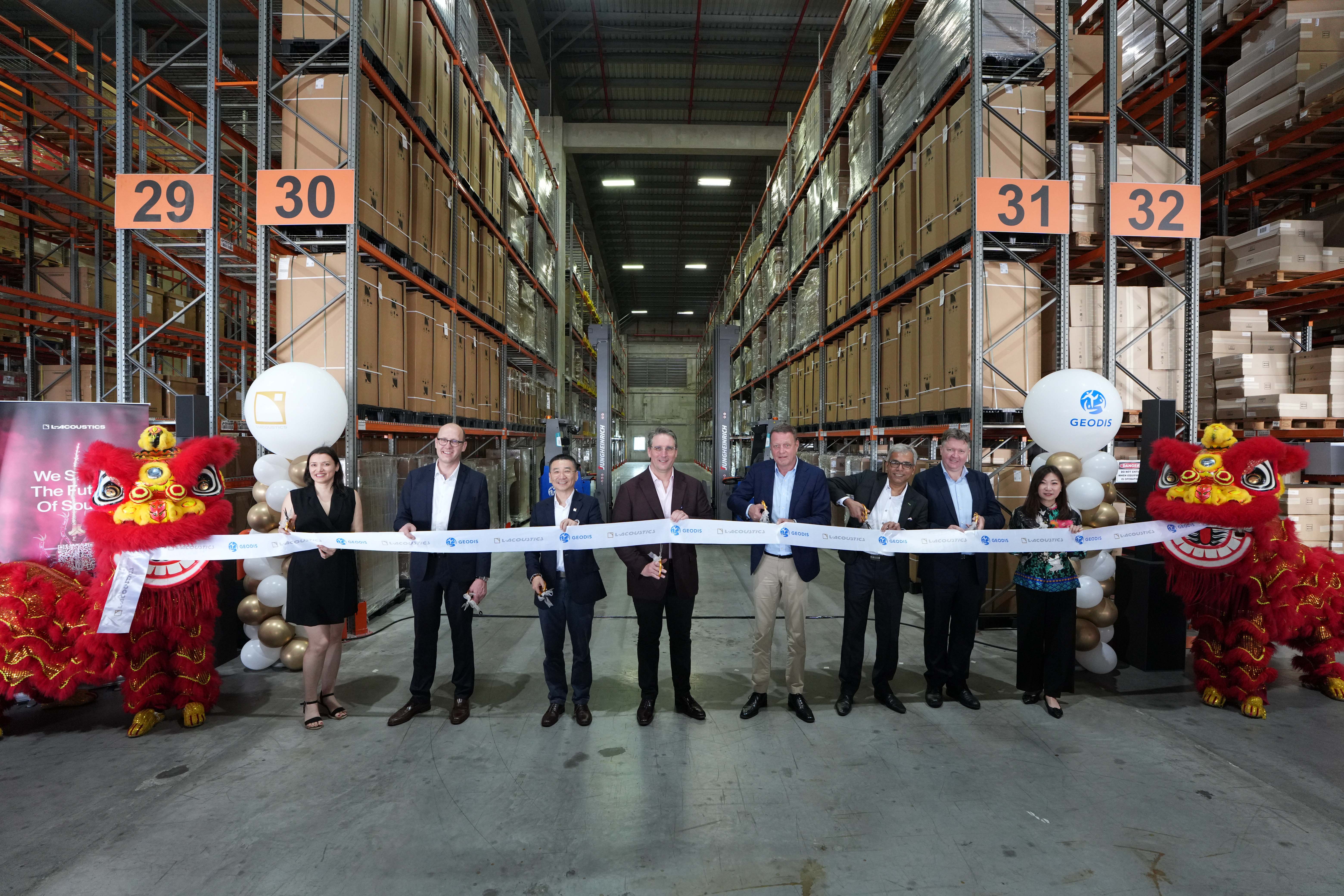 L-Acoustics and GEODIS announce the opening of a Regional Distribution Centre in Singapore